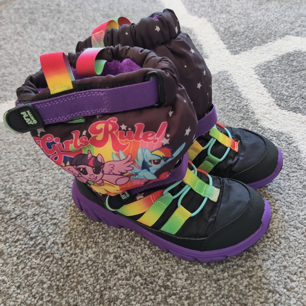 Stride Rite My little pony M2Play boots size 12.5W little girl